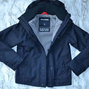 🦋 2/$45 Abercrombie Boy's Fleece-Lined Jacket